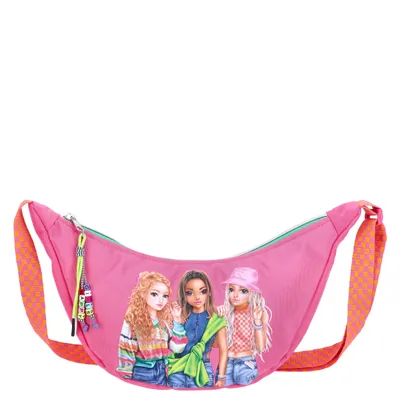 Produktbild von Depesche TOPModel Umhängetasche JOY rosa - kleine halbmondförmige Kindertasche