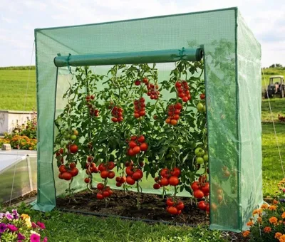 Produktbild von GREENPRO XXL Gewächshaus Treibhaus Frühbeet Foliengewächshaus Tomaten