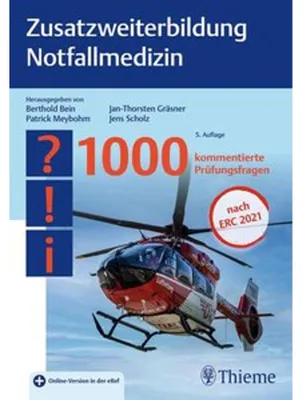 Produktbild von Zusatzweiterbildung Notfallmedizin