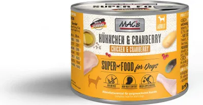 Immagine prodotto di MAC's Dog Hühnchen & Cranberry 200gx6
