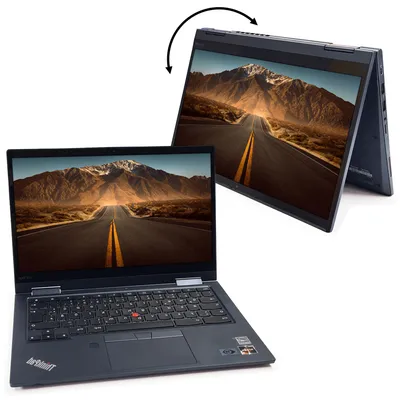 Produktbild von Lenovo Thinkpad C13 Yoga 2 in 1 Touch Chromebook Gen. 1, AMD 3500C, 8GB Ram, 128GB SSD, Stift - Generalüberholt | Refurbished