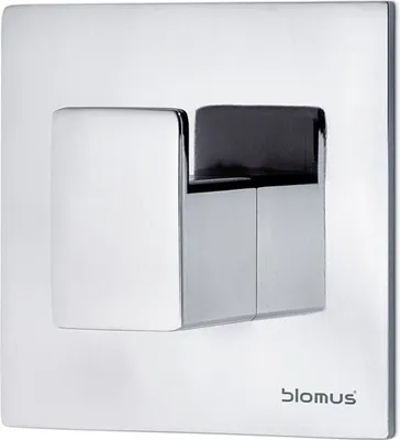 Produktbild von Blomus Menoto Wandhaken, Wand Haken, Türhaken, Haken, Edelstahl poliert, Ø 5.5 cm, 68880