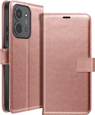 Immagine prodotto di Mayaxess, custodia per Redmi 15C con cinturino da polso e supporto, rosa champagne
