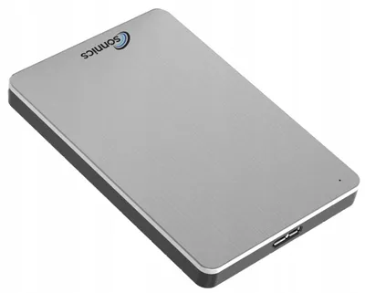 Produktbild von Tragbare Festplatte Sonnics, externe Festplatte, Silber, 500 GB, USB Micro-B (externe Festplatte, Silber), defekt