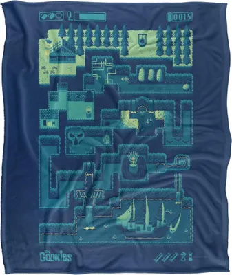 Produktbild von The Goonies - 8-Bit Decke, Seidig, Supersoft TV25451 (152 cm x 127 cm) (Bunt)