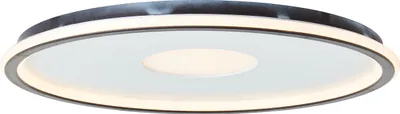 Produktbild von BRILLIANT moderne LED Deckenleuchte VEGAS | Deckenlampe Ø 50 cm mit Fernbedienung dimmbar | Lichtfarbe einstellbar | 44W 5400 Lumen 3000-6500 Kelvin | Kunststoff