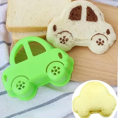 Produktbild von GKA Sandwich Maker Toast Brot Ausstechform Auto Ausstecher für Kinder Toastbrot für Lunchbox