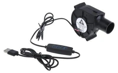 Imagen del producto de Ventilador USB Haiki, 5V, con control de velocidad, 2500 RPM, portátil