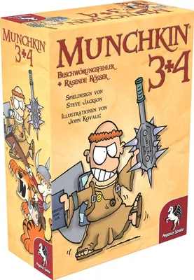 Obrázek produktu pro Pegasus Munchkin 3+4, 12 rok/roky