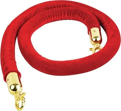 Produktbild von Bolero Absperrkordel 1,5 Meter in rot