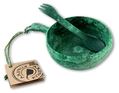 Produktbild von 33/Spork 165 Geschirr-Set, grün