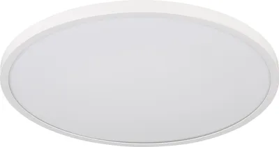 Image de Plafonnier LED, blanc opalin, rétroéclairage, D 30 cm