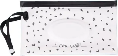 Image de Sachet d'emballage réutilisable pour lingettes humides avec poignée