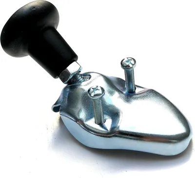 Productafbeelding van Stuurknop - Stuurhulp - Soepel Sturen - Universele Montage - 95x56x35 mm - Zilver