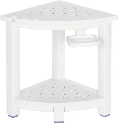 Obrázok produktu pre Ergonomická sprchová stolička - HDPE - Protišmyková - Kúpeľňová stolička - Nosnosť 150 kg