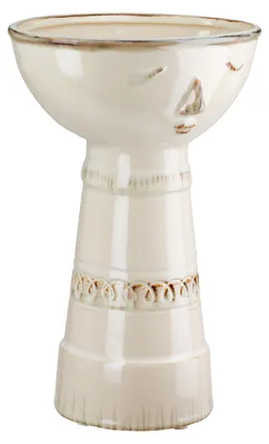 Immagine prodotto di Gilde Vase, "Face", Keramik, creme, , L. 10 cm, B. 17 cm, H. 24 cm  55372