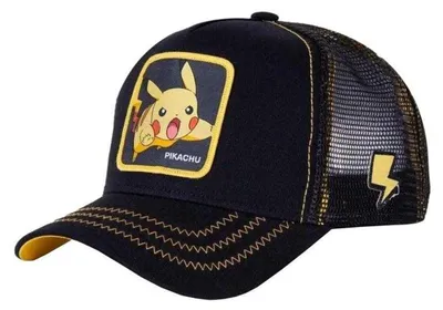 Produktbild von Capslab - "Pokemon" Trucker Cap für Herren PP10708 (Einheitsgröße) (Schwarz)