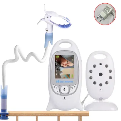 Produktbild von Boifun 2" Babyphone mit Kamera Video Baby Monitor mit Halterung VOX Modus Nachtsicht Temperatursensor