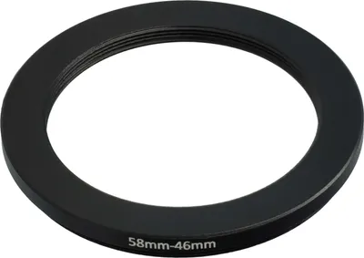 Produktbild von vhbw Step-Down-Ring Adapter 58 mm auf 46 mm für Kamera Objektiv - Filteradapter Metall