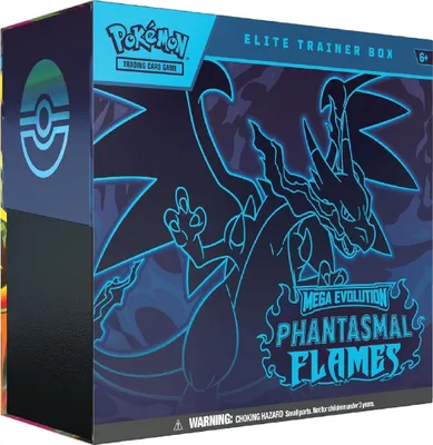 A product box for a Pokemon Elite Trainer Box.