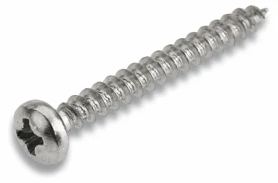 Zdjęcie produktu dla Cimco 190102, Śruba, Metal galwanizowany, Płyta pilśniowa, Ogólna użyteczność, Pełen gwint, Łeb cylindryczny