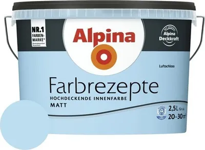 Produktbild von Alpina Farbrezepte Luftschloss matt 2,5 Liter