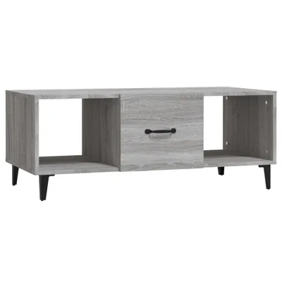 Produktbild von vidaXL Couchtisch Grau Sonoma 102x50x40 cm Holzwerkstoff