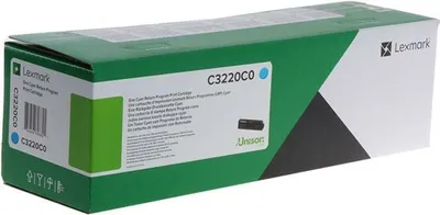 Obrázek produktu pro C3220C0 LEXMARK C/CS/MC Toner cyan ST