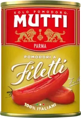 Obrázok produktu pre Mutti Filetti paradajkové štvrte (1x400g plechovka)