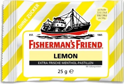 Produktbild von Fishermans Friend Lemon ohne Zucker Menge:25g