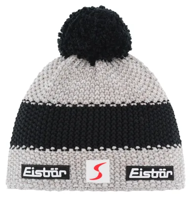 Produktbild von Eisbär Skipool Bommelmütze Beanie Strickmütze Wollmütze Wintermütze Skimütze Dam