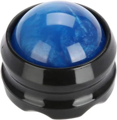 Produktbild von Massageball - Therapieball für Entspannung - Schmerzlinderung - Gummi - 130 g - Lila