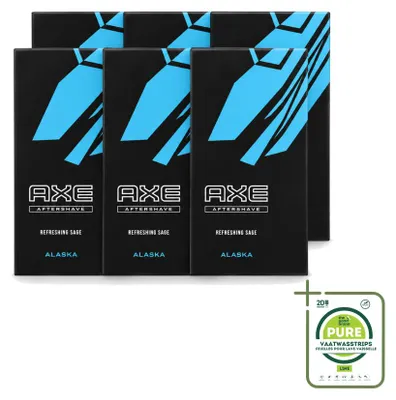 Zdjęcie produktu dla 6 sztuk balsamu po goleniu Axe Alaska - 100 ml - opakowanie zbiorcze