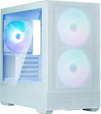 Zdjęcie produktu dla Zalman P30 Air White, Mini Tower, PC, Biały, micro ATX, Mini-ITX, Plastik, Stal, Szkło hartowane, Wielo