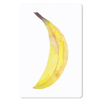 Produktbild von MuchoWow® Mauspad Mousepad Banane - Obst - Aquarell 18x27 cm - Mousepads - Maus Mat - Pad - Mausunterlage