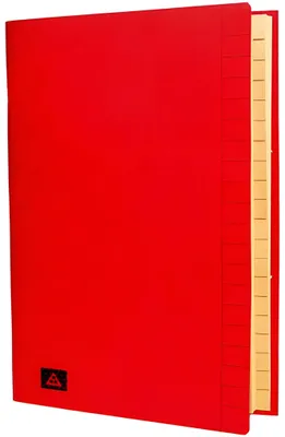 Produktbild von RNK Ordnungsmappe DIN A4 rot 245x345mm Gummizug
