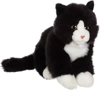 Immagine prodotto di Peluche gatto Gipsy nero/bianco