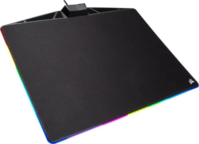 Zdjęcie produktu dla Corsair MM800, Czarny, Monochromatyczny, Plastik, Zasilane prze USB, Podkadka antypolizgowa, Podkadka dla graczy