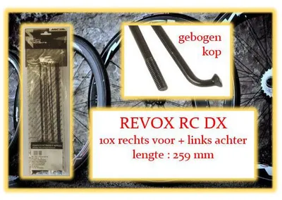 Produktbild von Miche Spaak+Nip. 10x RV+La Revox RC DX Drahtrand
