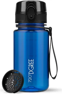Immagine prodotto di Borraccia uberBottle crystalClear con filtro 350 ml / Blu reale / 720DGREE