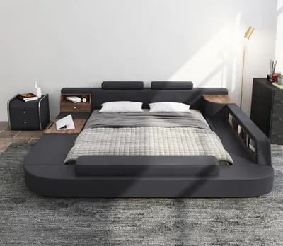 Immagine prodotto di Betten Moderne Hotel Multifunktion Doppel Luxus Design Bett Polster