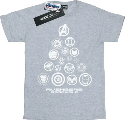 Produktbild von Marvel - "Avengers Endgame" T-Shirt für Herren BI9543 (M) (Grau)