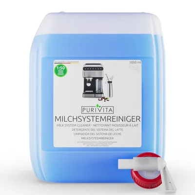 Produktbild von PURIVITA® Milchsystemreiniger Kaffeevollautomat Milchschaumreiniger, 5L