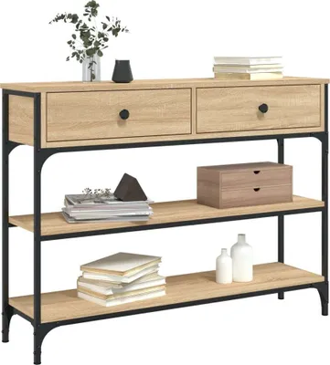 Produktbild von Stabli Konsolentisch Sonoma-Eiche 100x25x75cm Holzwerkstoff - DE857190 - Konsolentische