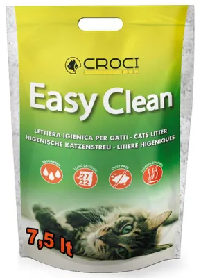 Productafbeelding van Croci C4025777 Easy Clean kattenbakvulling, 3,20 kg