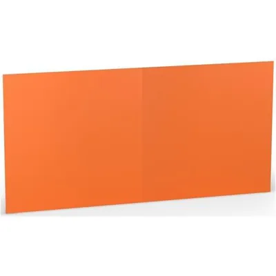 Produktbild von Doppelkarte 15,7x15,7cm Orange