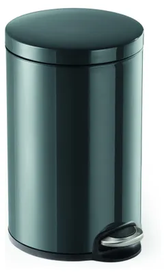 Obrázok produktu pre Odolný 3412 58 Pedálový odpadkový kôš, nerezová oceľ, okrúhly, 455 x 360 mm x Ø 292 mm, 20 l, antracit