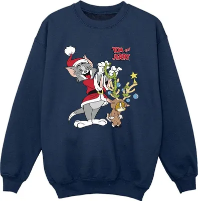 Produktbild von Tom & Jerry - Sweatshirt für Jungen BI38162 (140-146) (Marineblau)