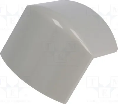 Zdjęcie produktu dla 1 sztuka. Element narożny zewnętrzny. Zastosowanie: kanały kablowe RD-40 RDO-40, kolor: szary