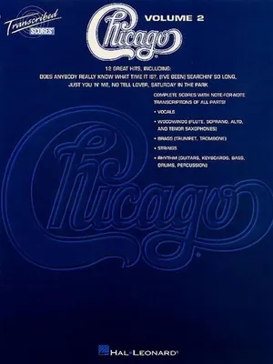 Zdjęcie produktu dla Chicago - Transcribed Scores Volume 2